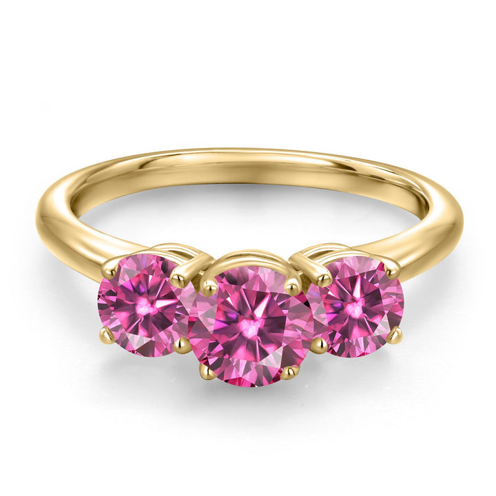 Ring in 925 Yellow Gold Plated Silver
