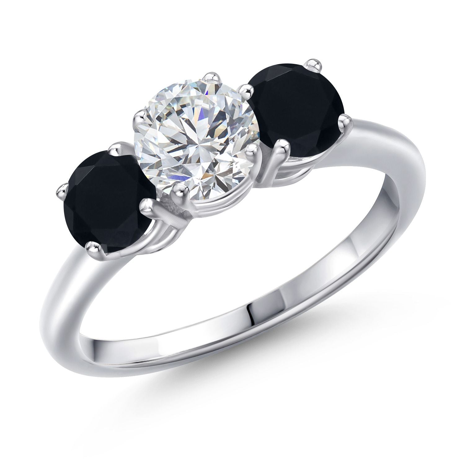 Onyx - December_8_Ring in 925 Sterling Silver
