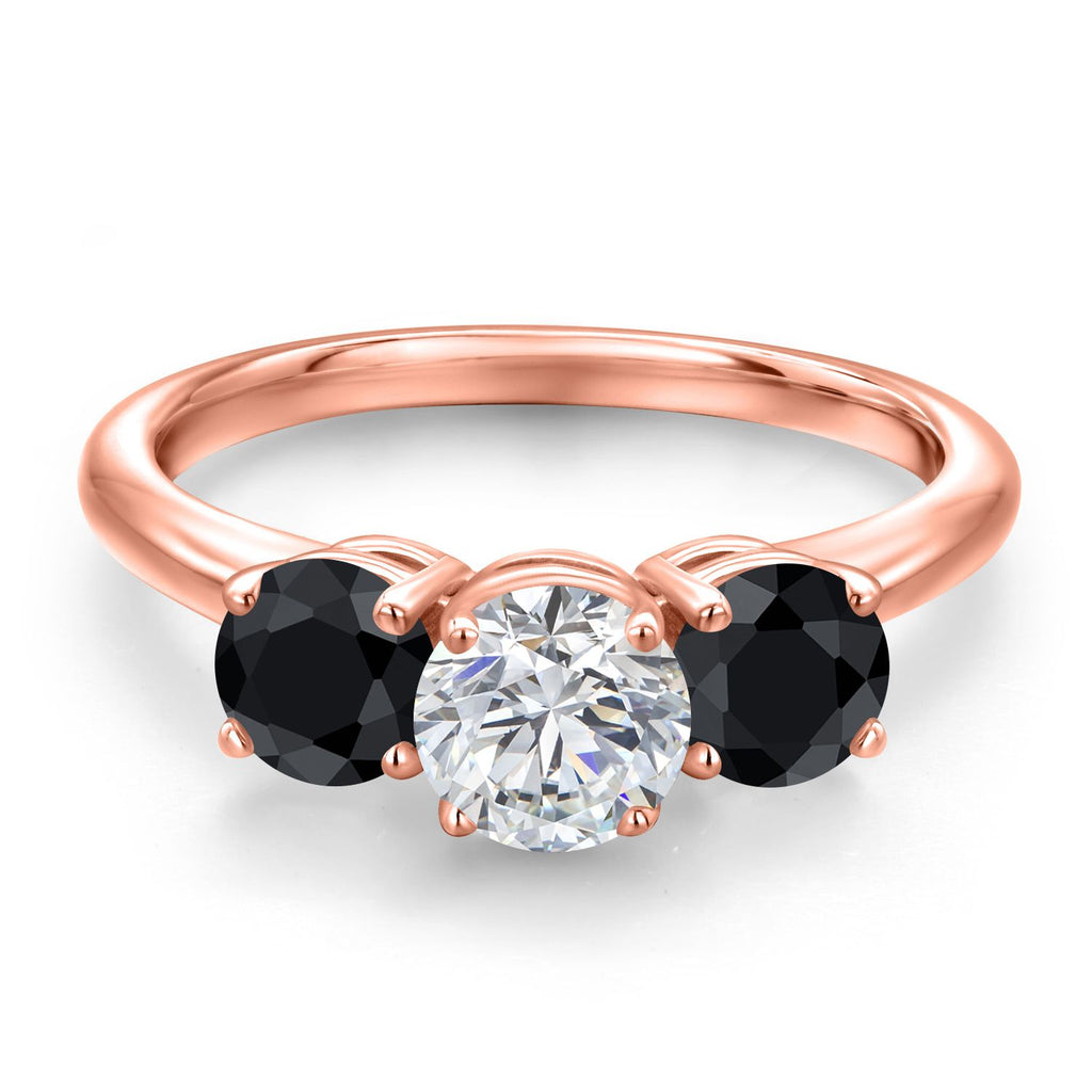 Ring in 925 Rose Gold Plated Silver