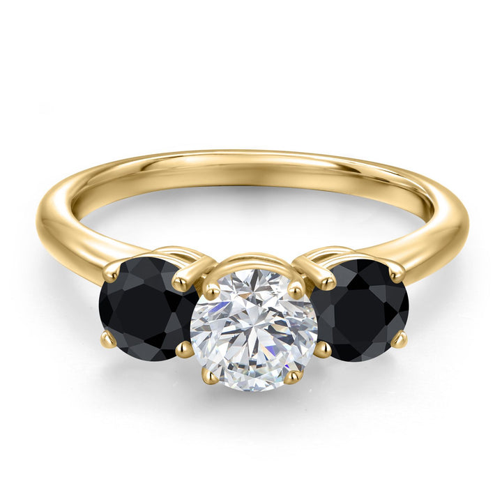 Ring in 925 Yellow Gold Plated Silver