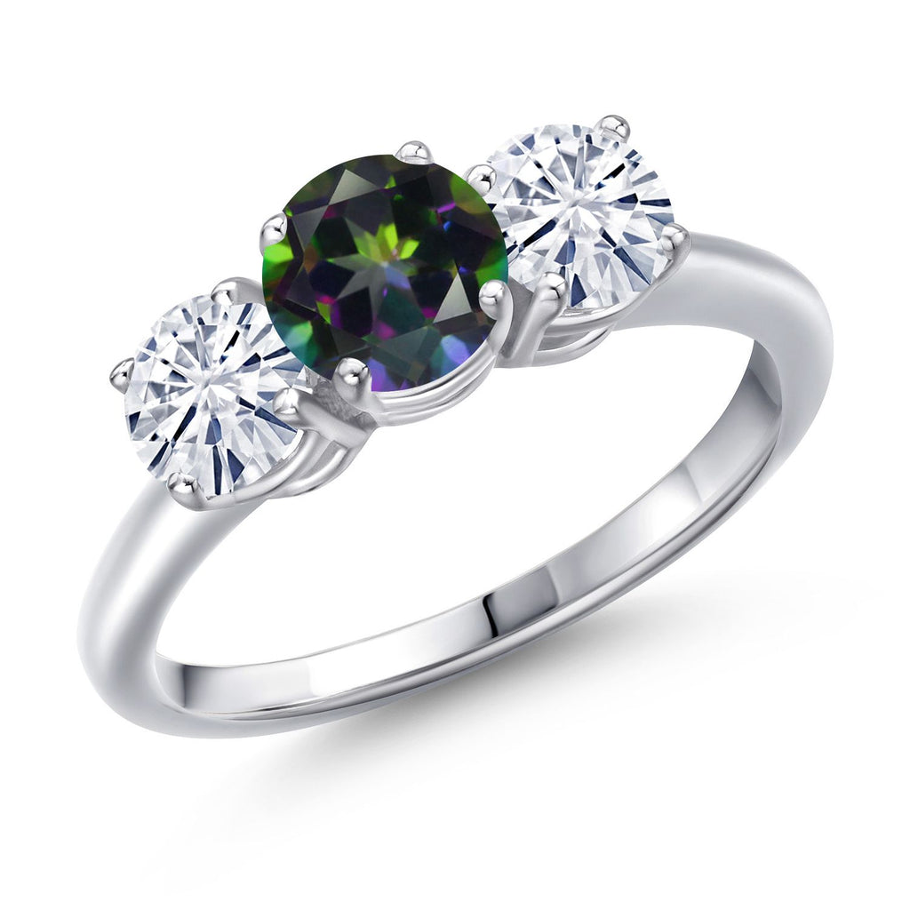 Green Mystic Topaz_9_Ring in 925 Sterling Silver