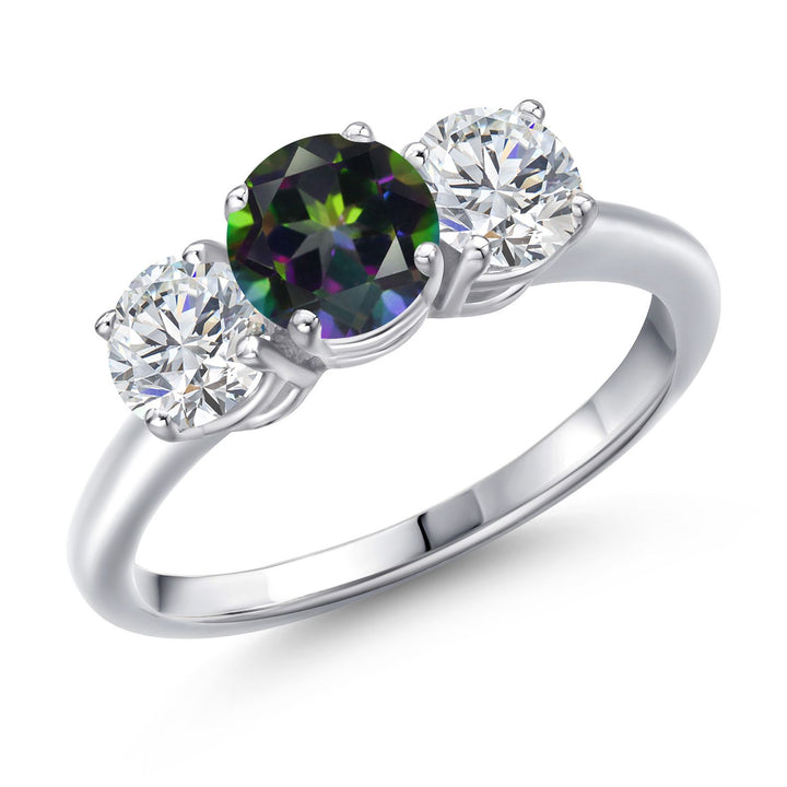 Green Mystic Topaz_5_Ring in 925 Sterling Silver