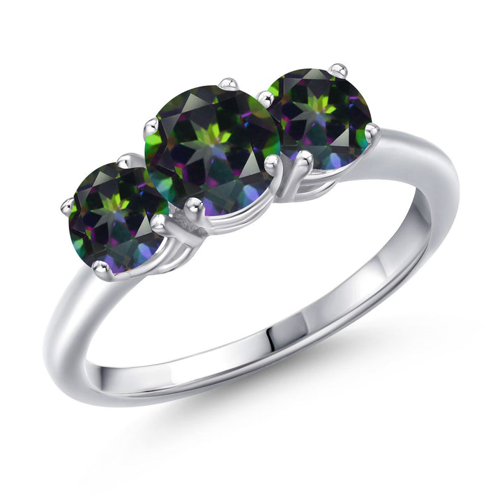Green Mystic Topaz_5_Ring in 925 Sterling Silver