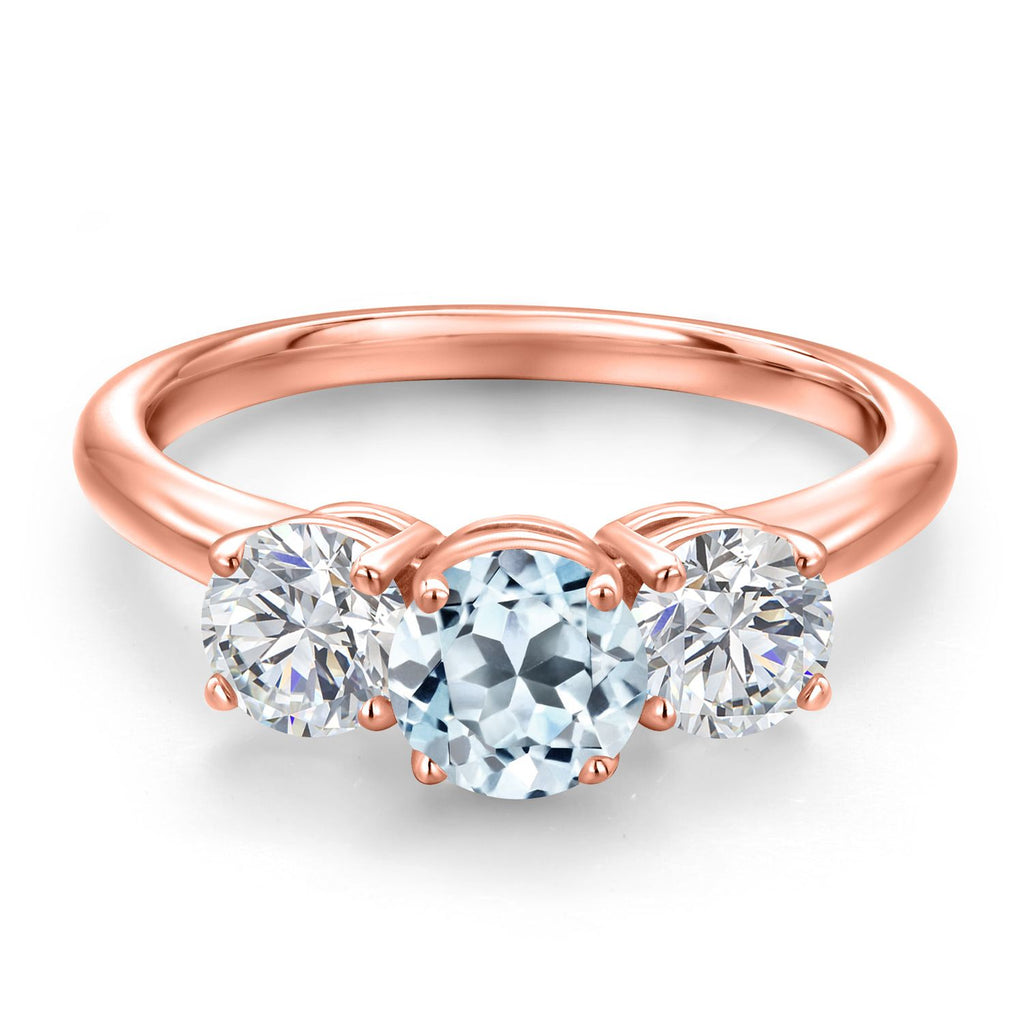Ring in 925 Rose Gold Plated Silver