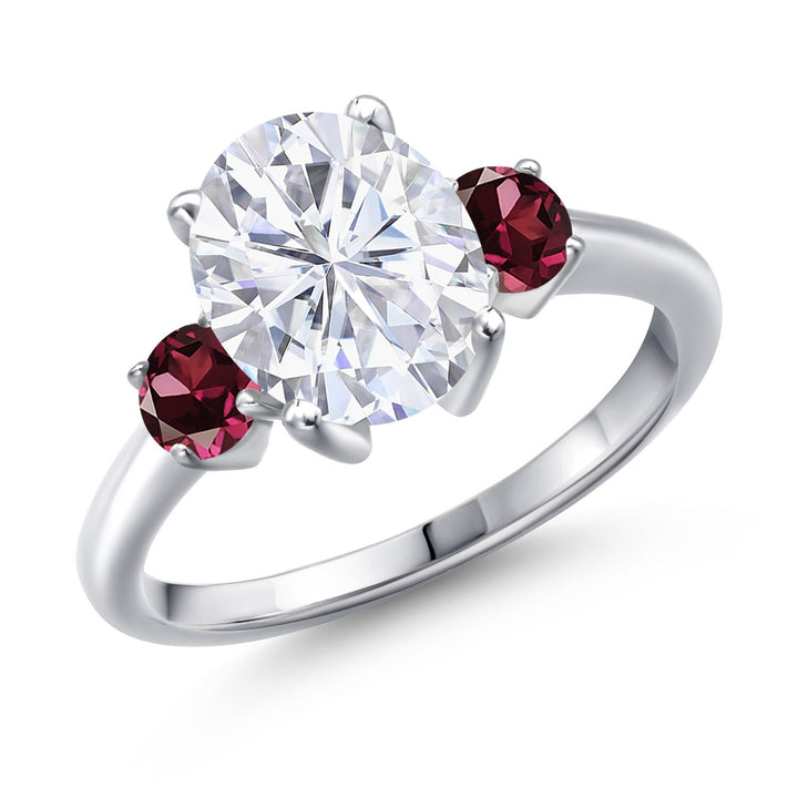 Rhodolite Garnet_6_Ring in 925 Sterling Silver