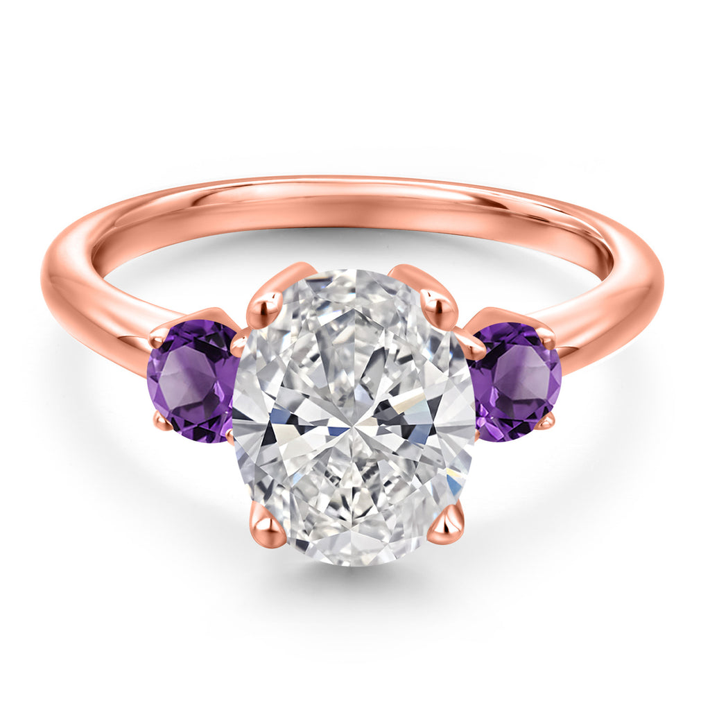 Ring in 925 Rose Gold Plated Silver