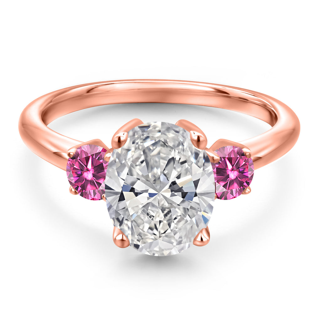 Ring in 925 Rose Gold Plated Silver