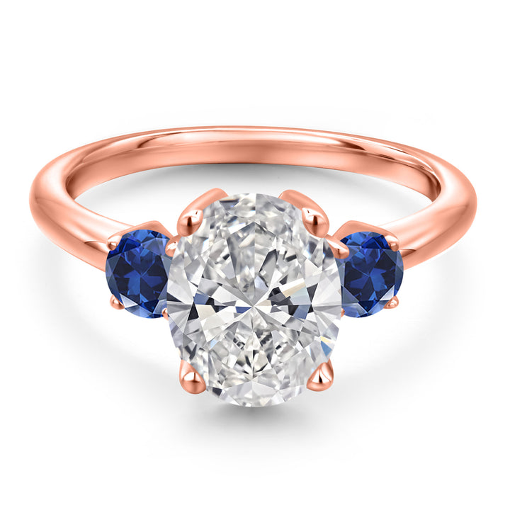 Ring in 925 Rose Gold Plated Silver