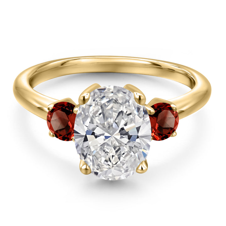 Ring in 925 Yellow Gold Plated Silver