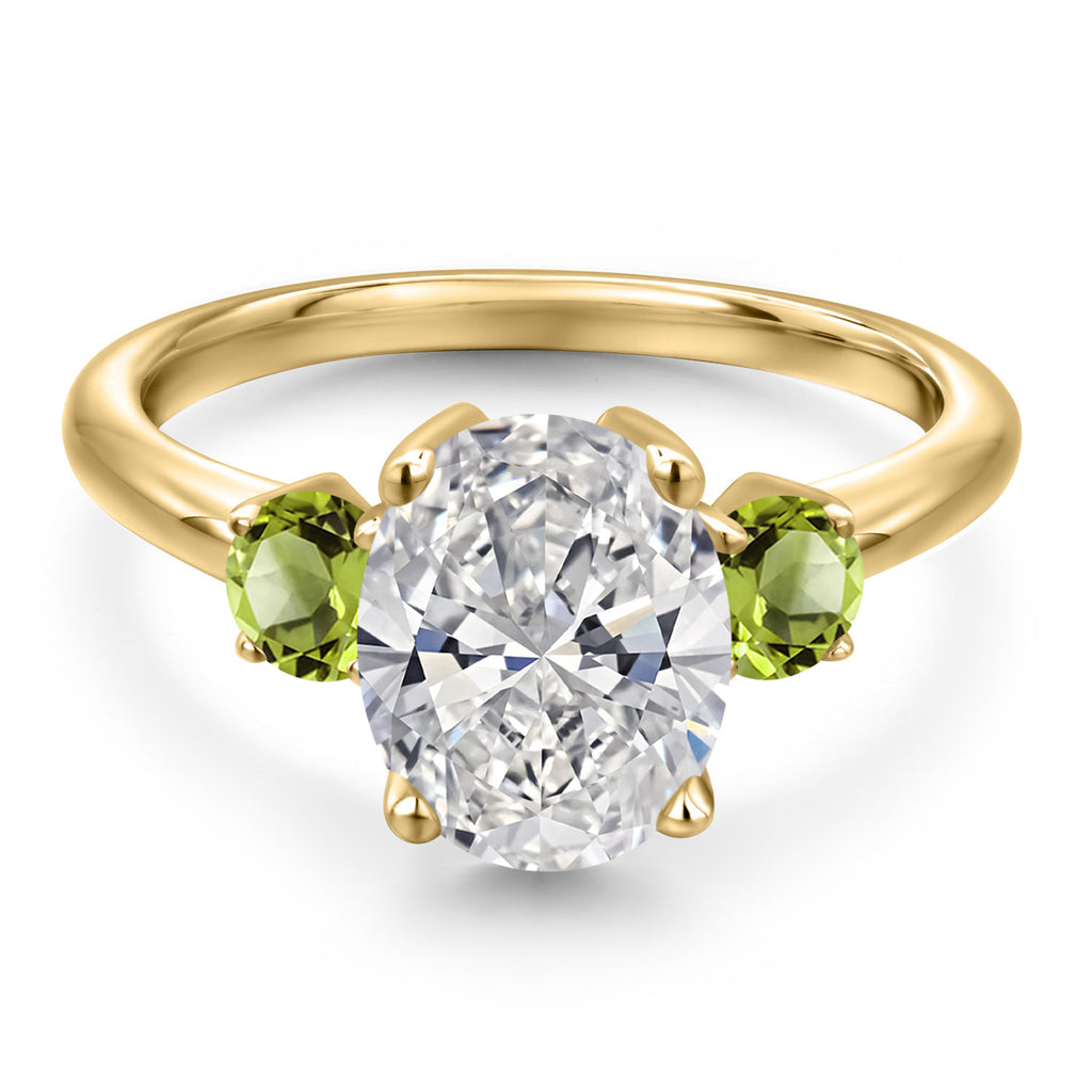 Ring in 925 Yellow Gold Plated Silver