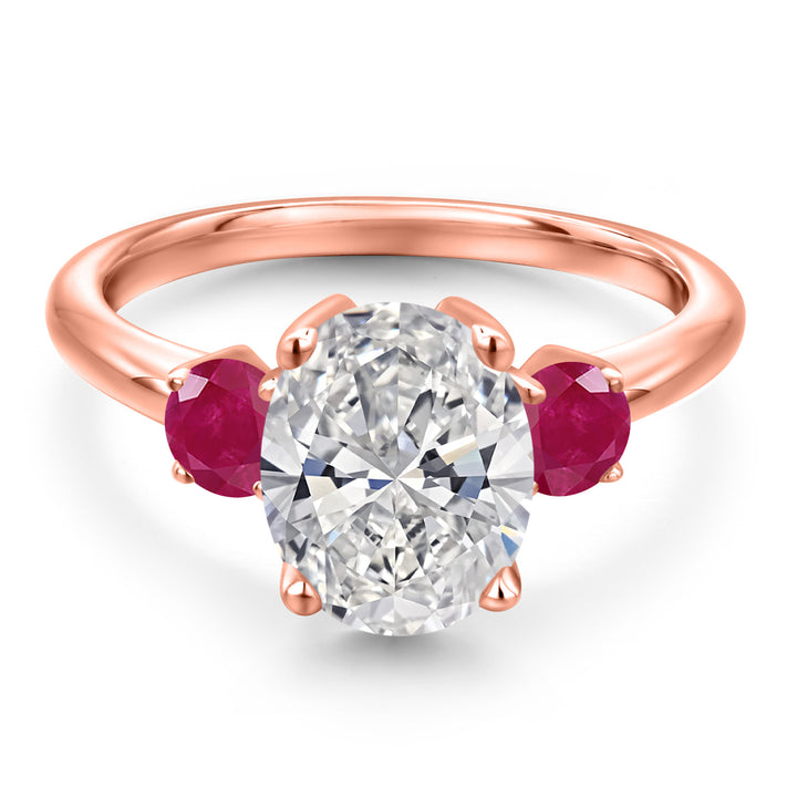 Ring in 925 Rose Gold Plated Silver