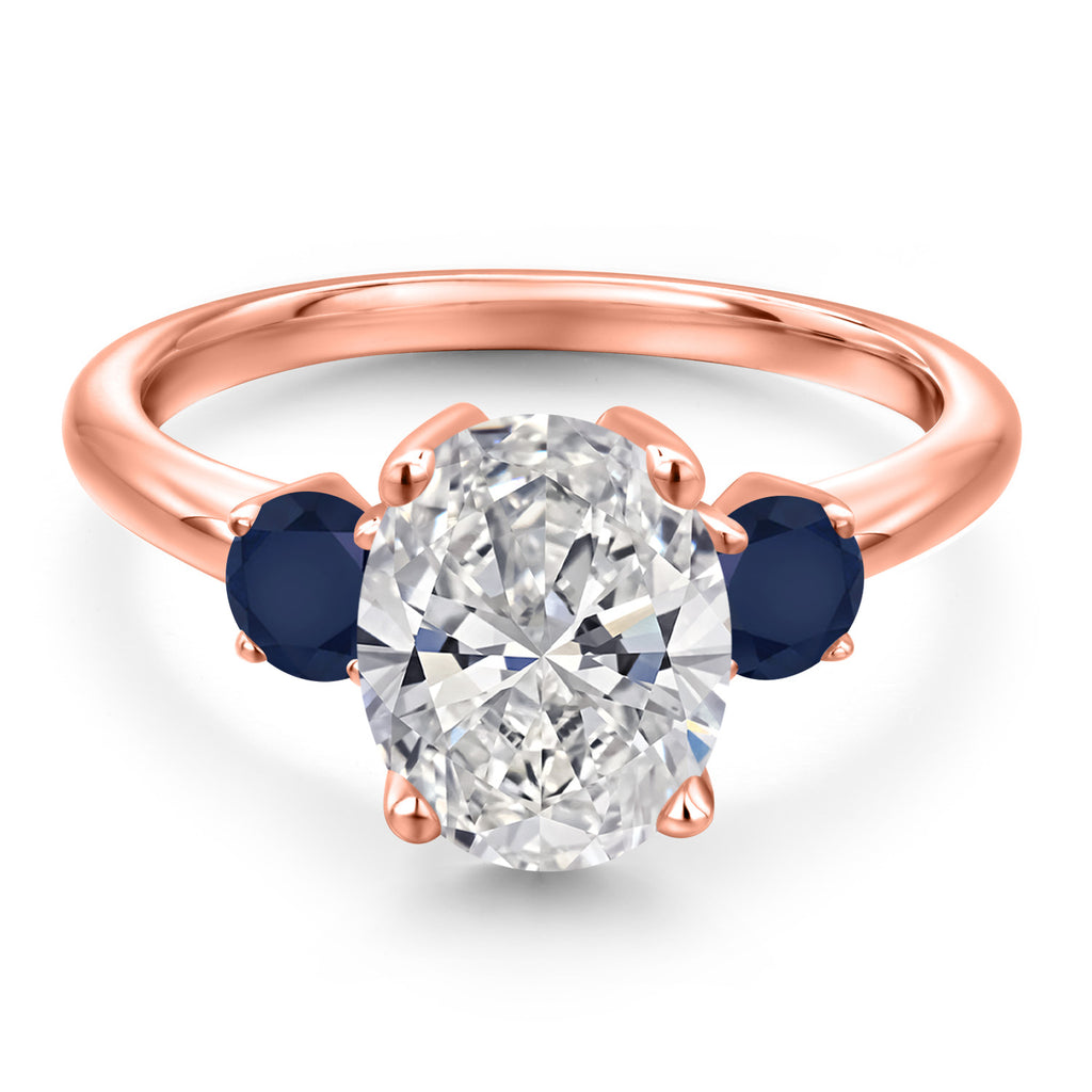 Ring in 925 Rose Gold Plated Silver