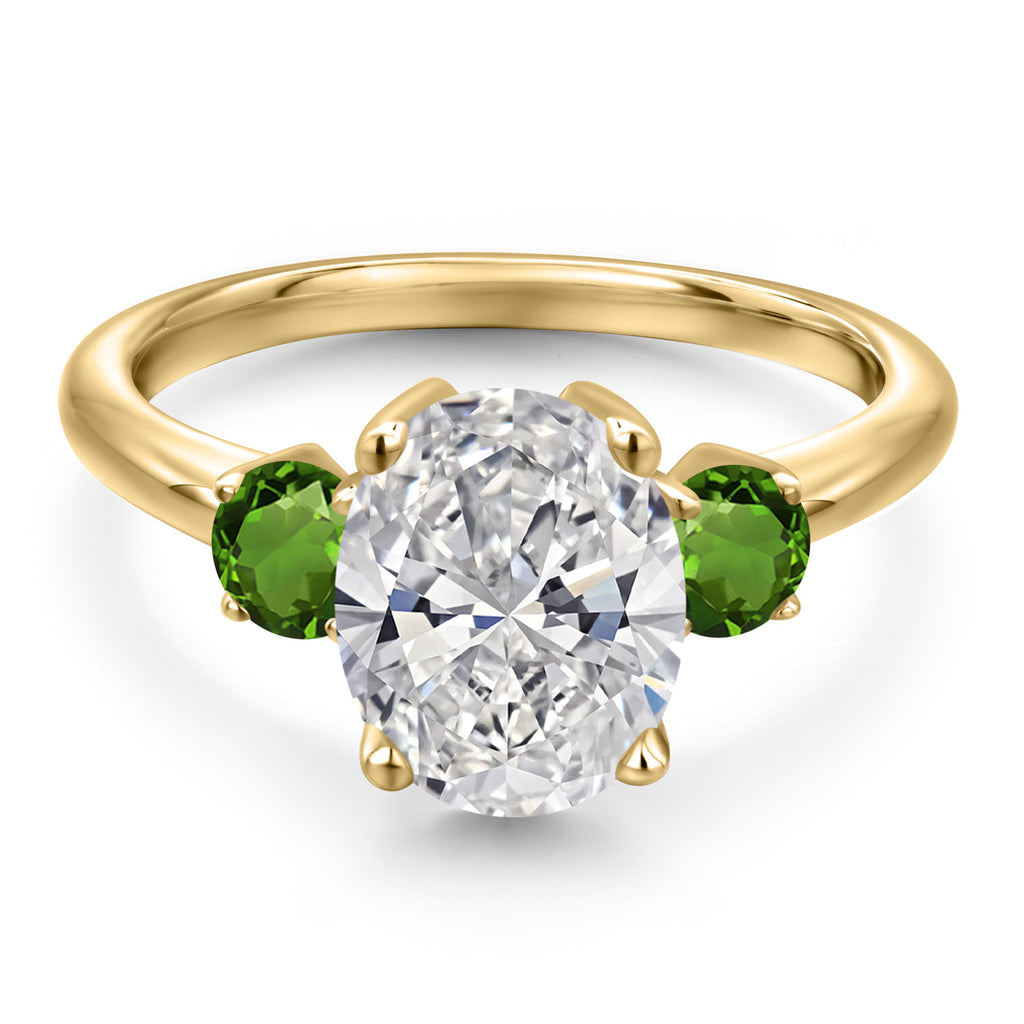 Ring in 925 Yellow Gold Plated Silver