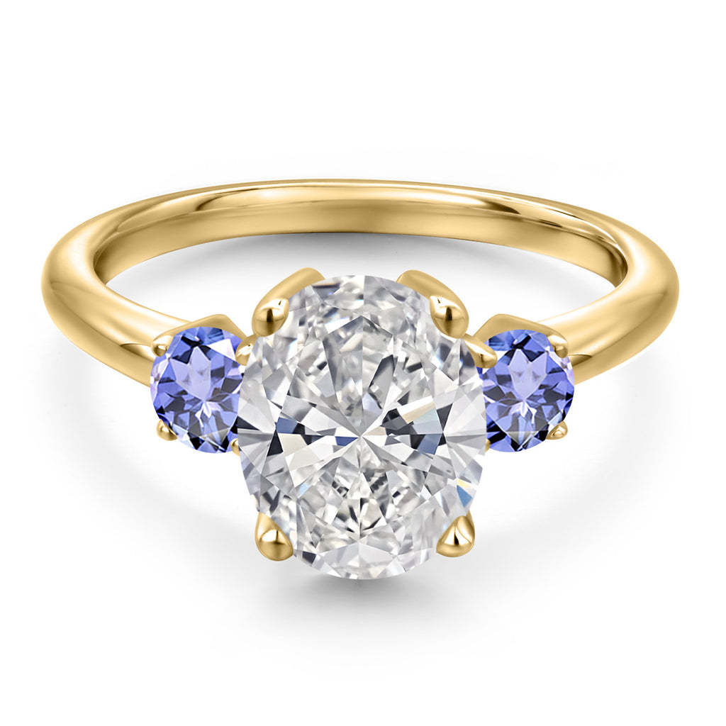 Ring in 925 Yellow Gold Plated Silver
