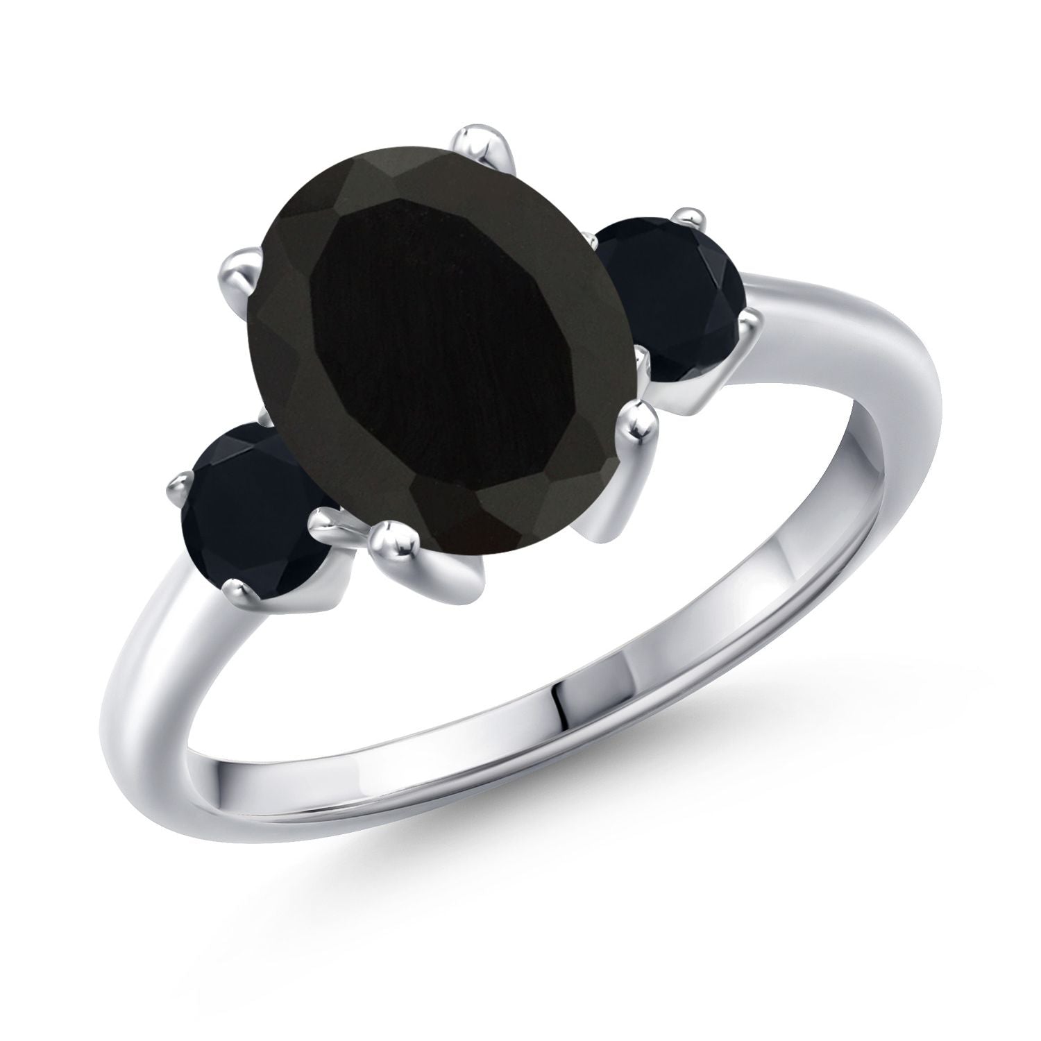 Onyx - December_5_Ring in 925 Sterling Silver