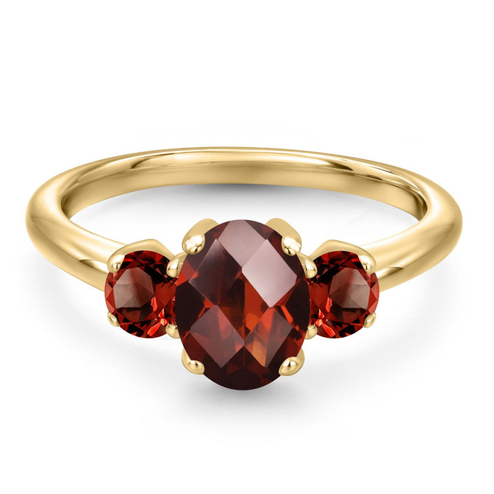 Ring in 925 Yellow Gold Plated Silver