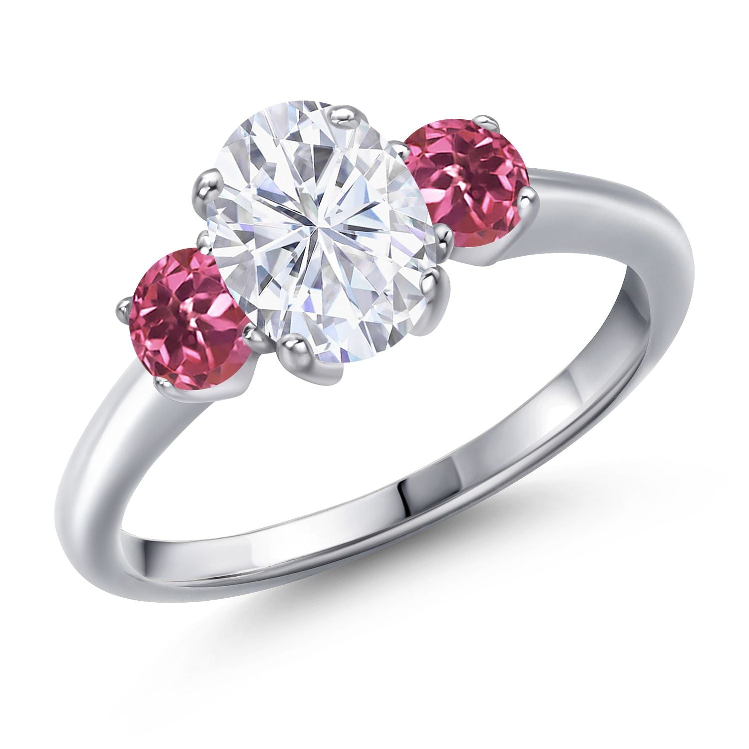 Pink Tourmaline - October_9_Ring in 925 Sterling Silver