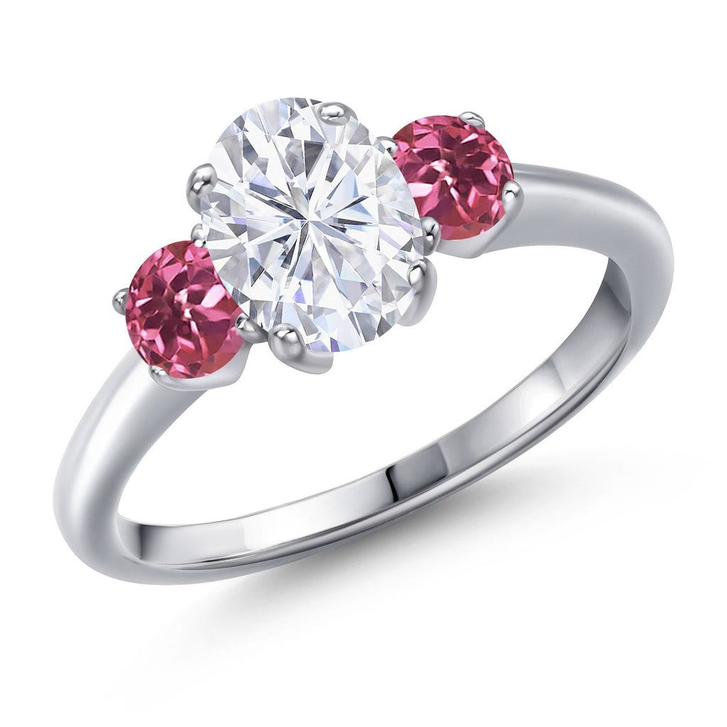 Pink Tourmaline - October_7_Ring in 925 Sterling Silver