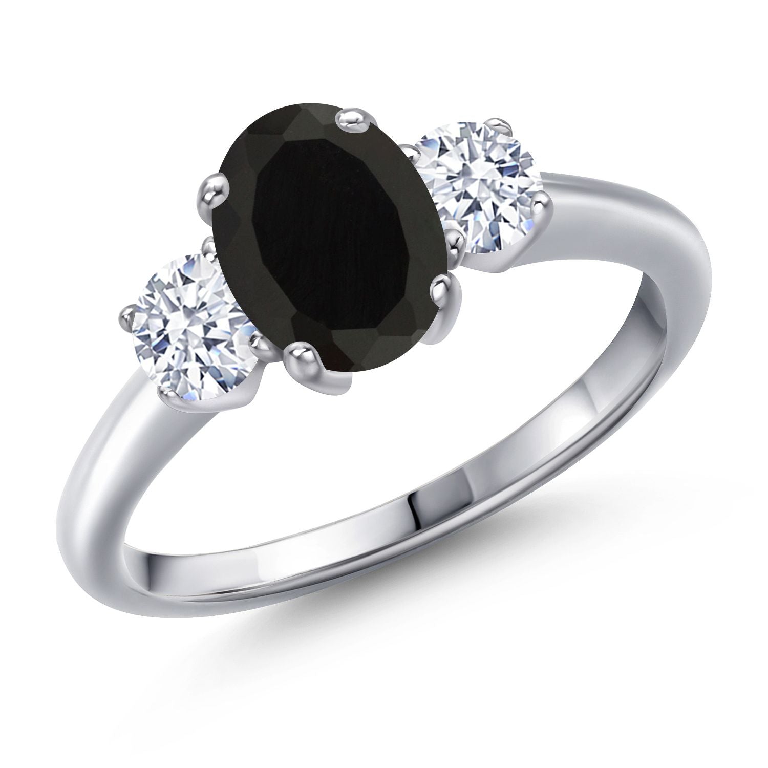 Onyx - December_5_Ring in 925 Sterling Silver