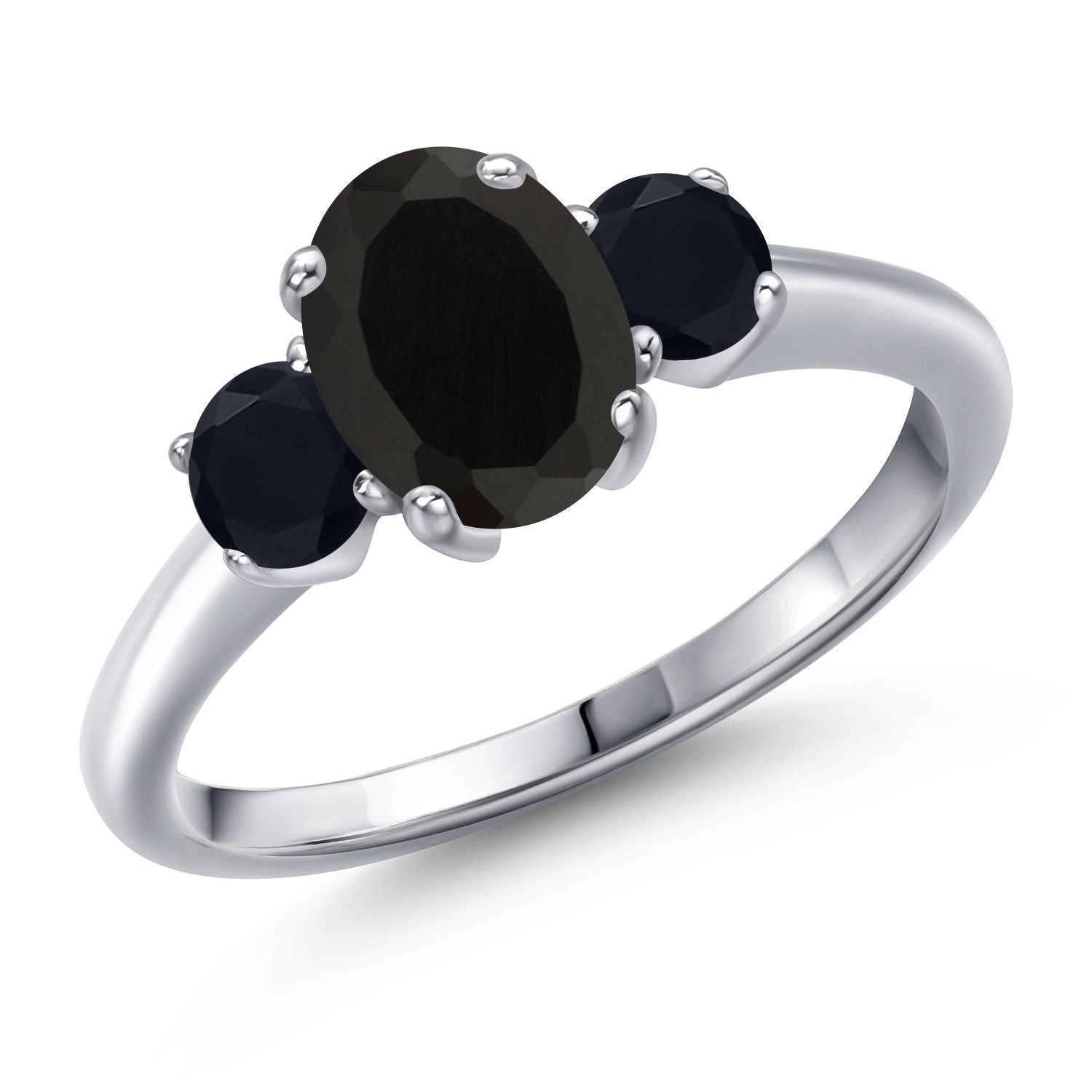 Onyx - December_5_Ring in 925 Sterling Silver