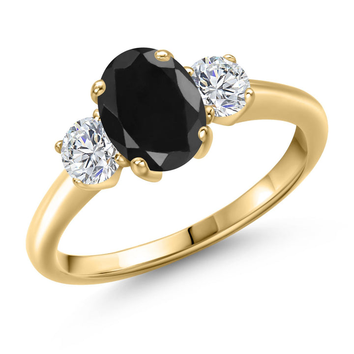 Ring in 925 Yellow Gold Plated Silver