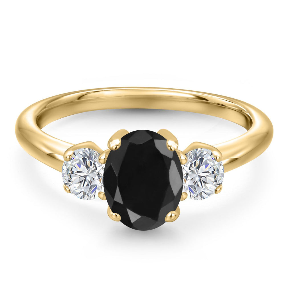 Ring in 925 Yellow Gold Plated Silver