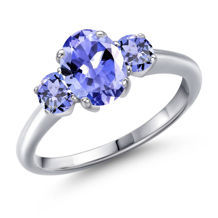 Tanzanite - December_5_Ring in 925 Sterling Silver