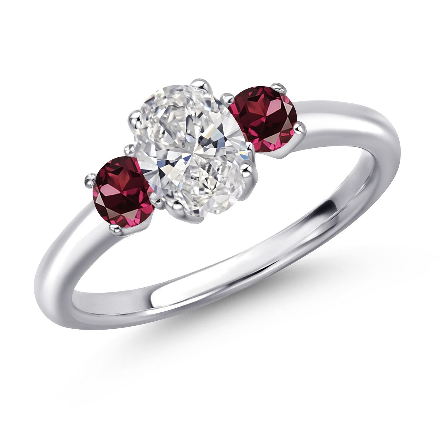 Rhodolite Garnet_8_Ring in 925 Sterling Silver