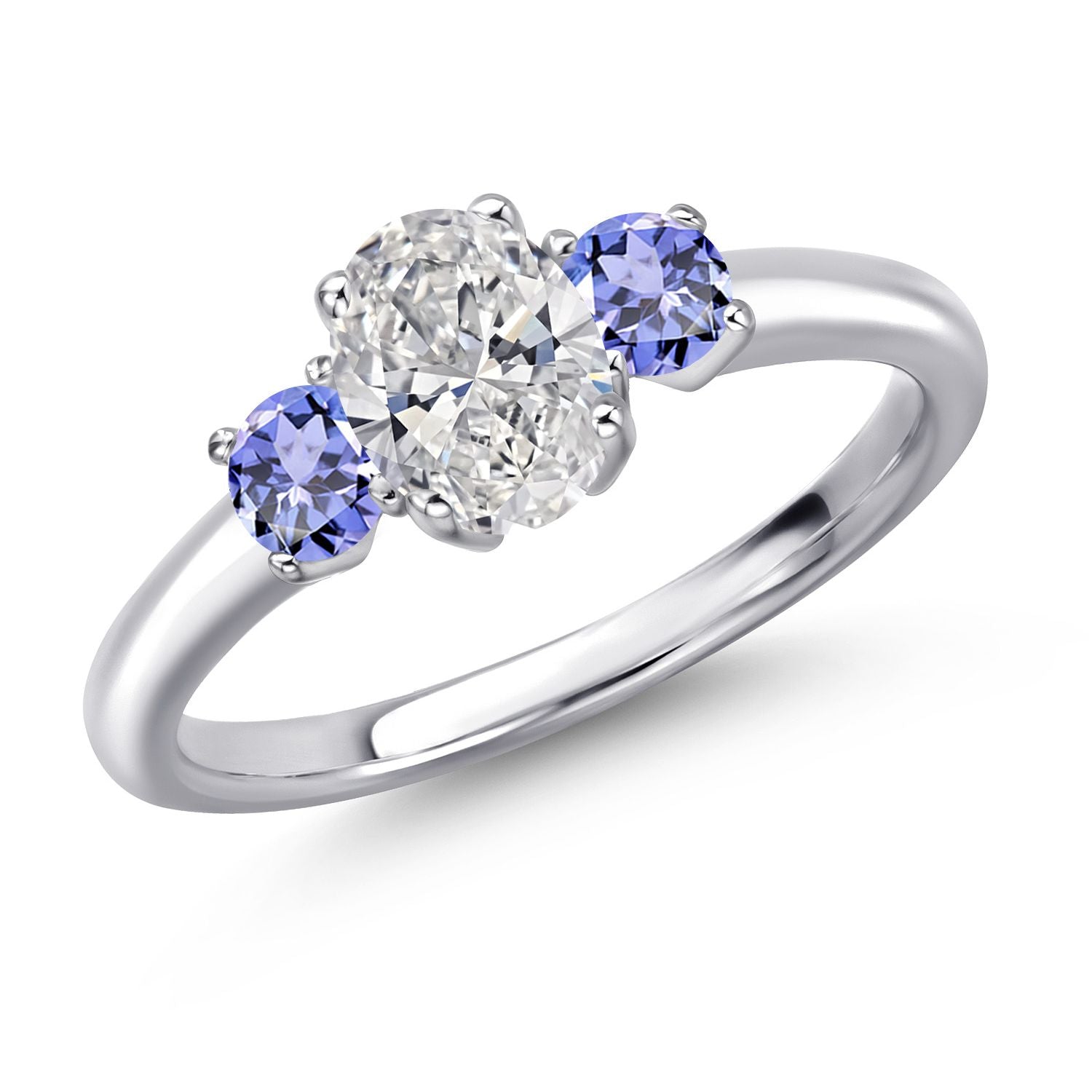 Tanzanite - December_7_Ring in 925 Sterling Silver