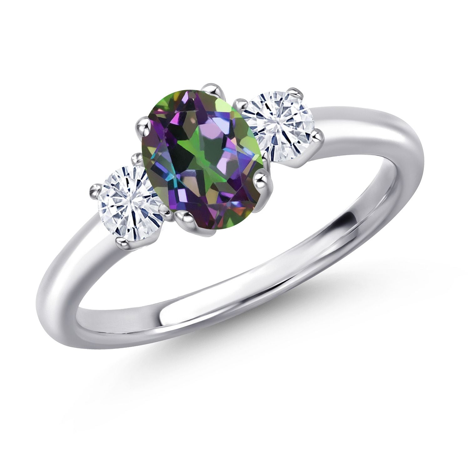 Green Mystic Topaz_7_Ring in 925 Sterling Silver