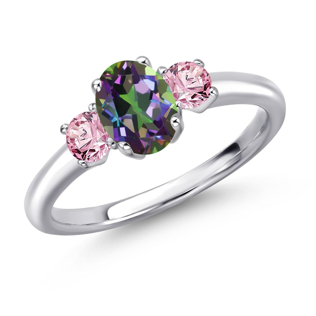 Green Mystic Topaz_9_Ring in 925 Sterling Silver