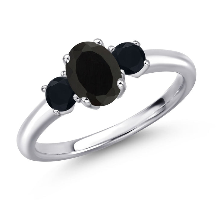 Onyx - December_5_Ring in 925 Sterling Silver