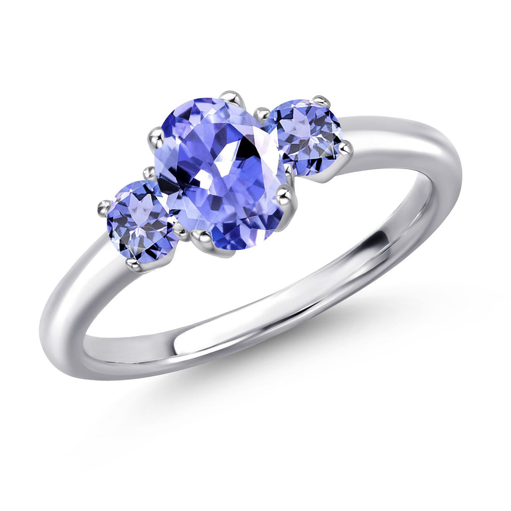 Tanzanite - December_7_Ring in 925 Sterling Silver
