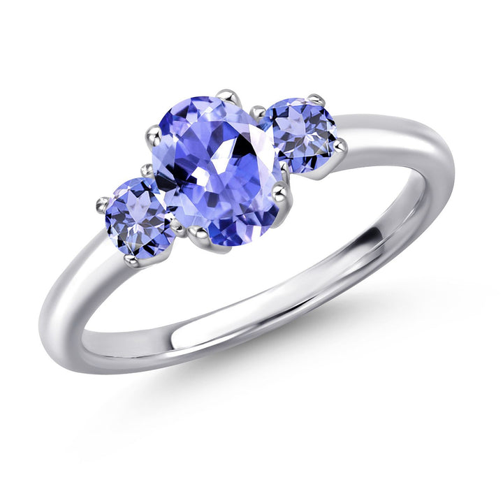 Tanzanite - December_8_Ring in 925 Sterling Silver
