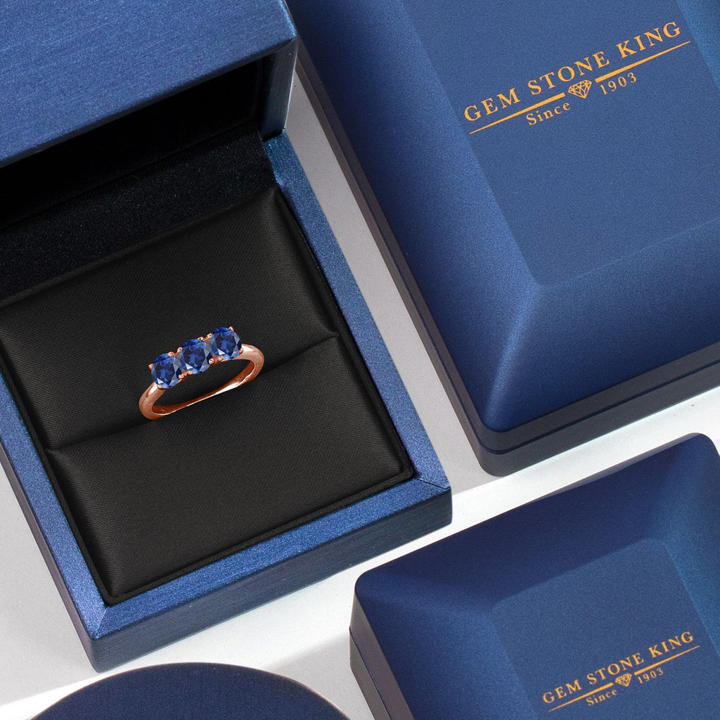 Ring in 925 Rose Gold Plated Silver