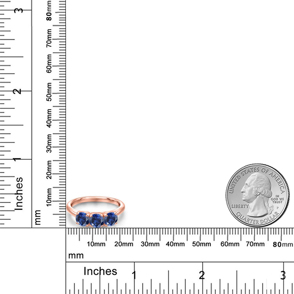 Ring in 925 Rose Gold Plated Silver