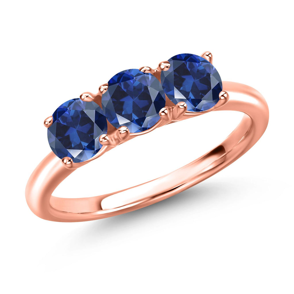 8_Ring in 925 Rose Gold Plated Silver