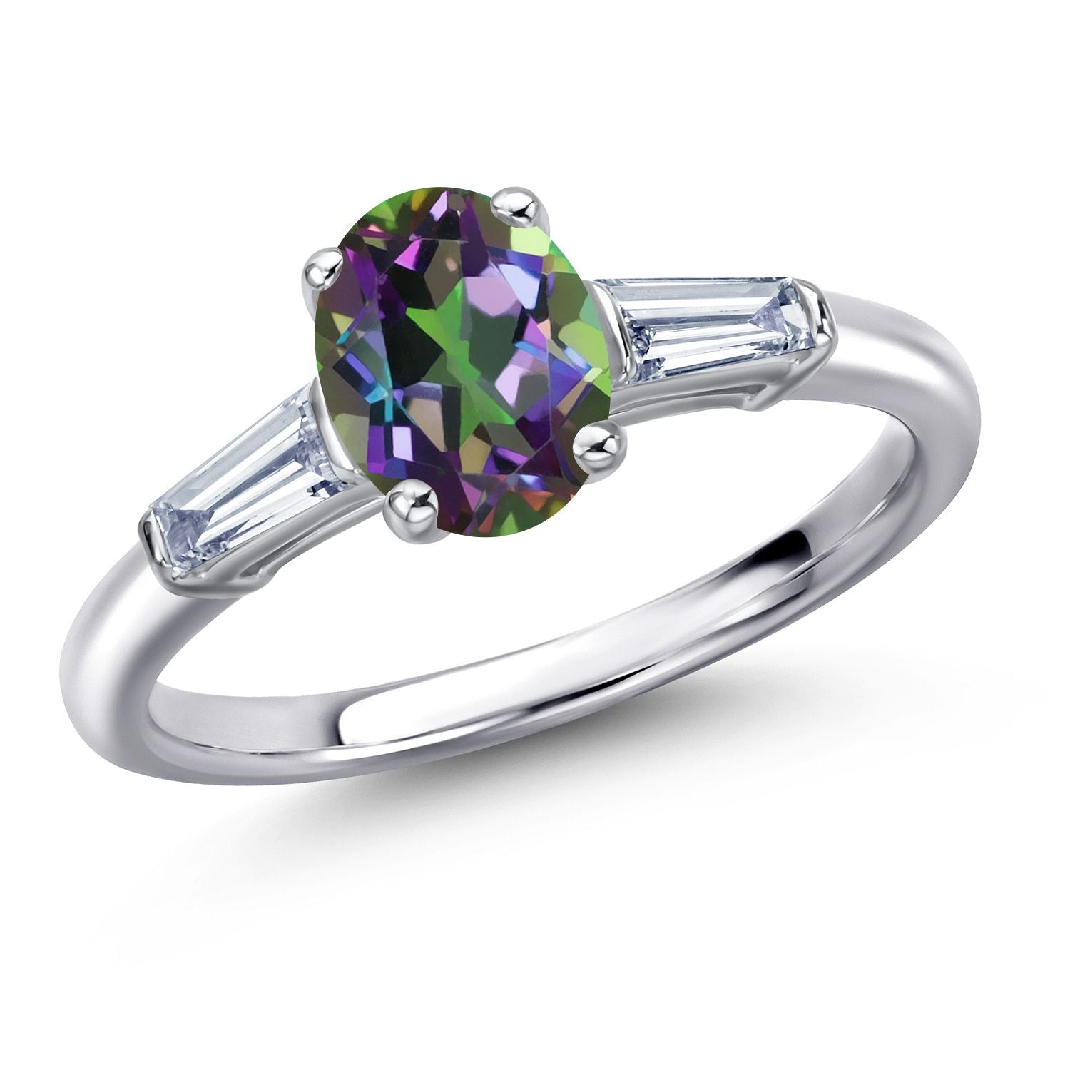 Green Mystic Topaz_7_Ring in 925 Sterling Silver