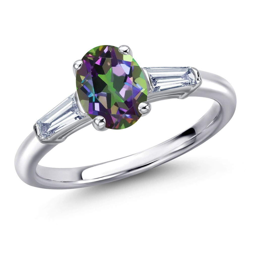 Green Mystic Topaz_9_Ring in 925 Sterling Silver