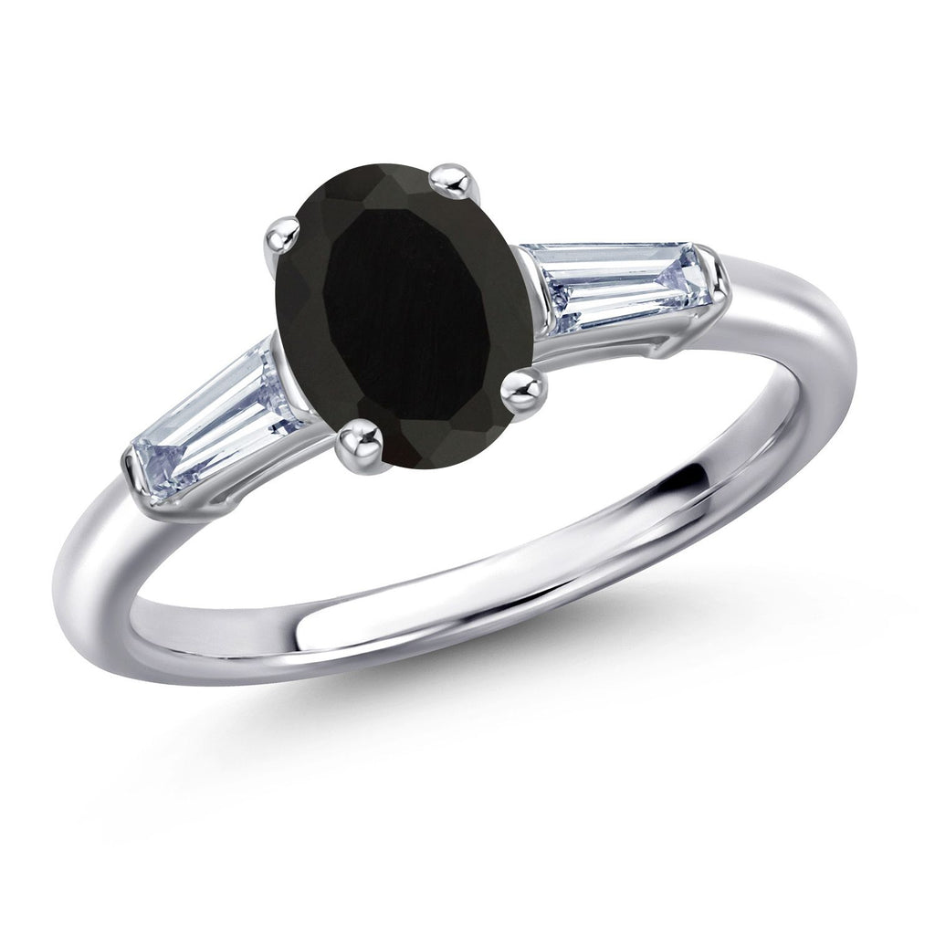 Onyx - December_9_Ring in 925 Sterling Silver