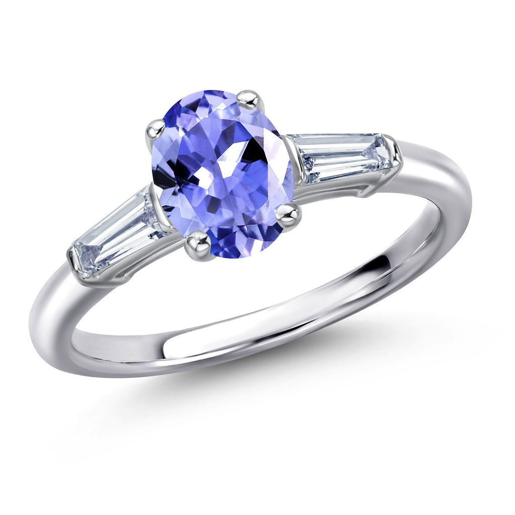 Tanzanite - December_7_Ring in 925 Sterling Silver