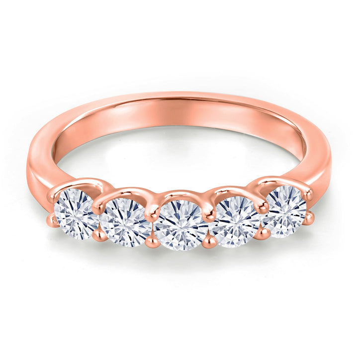 Ring in 925 Rose Gold Plated Silver