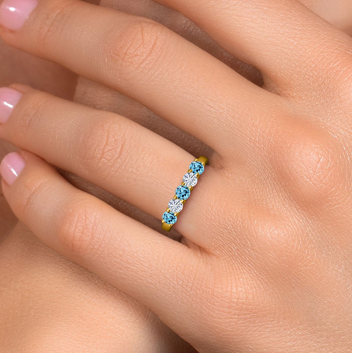 Ring in 925 Yellow Gold Plated Silver