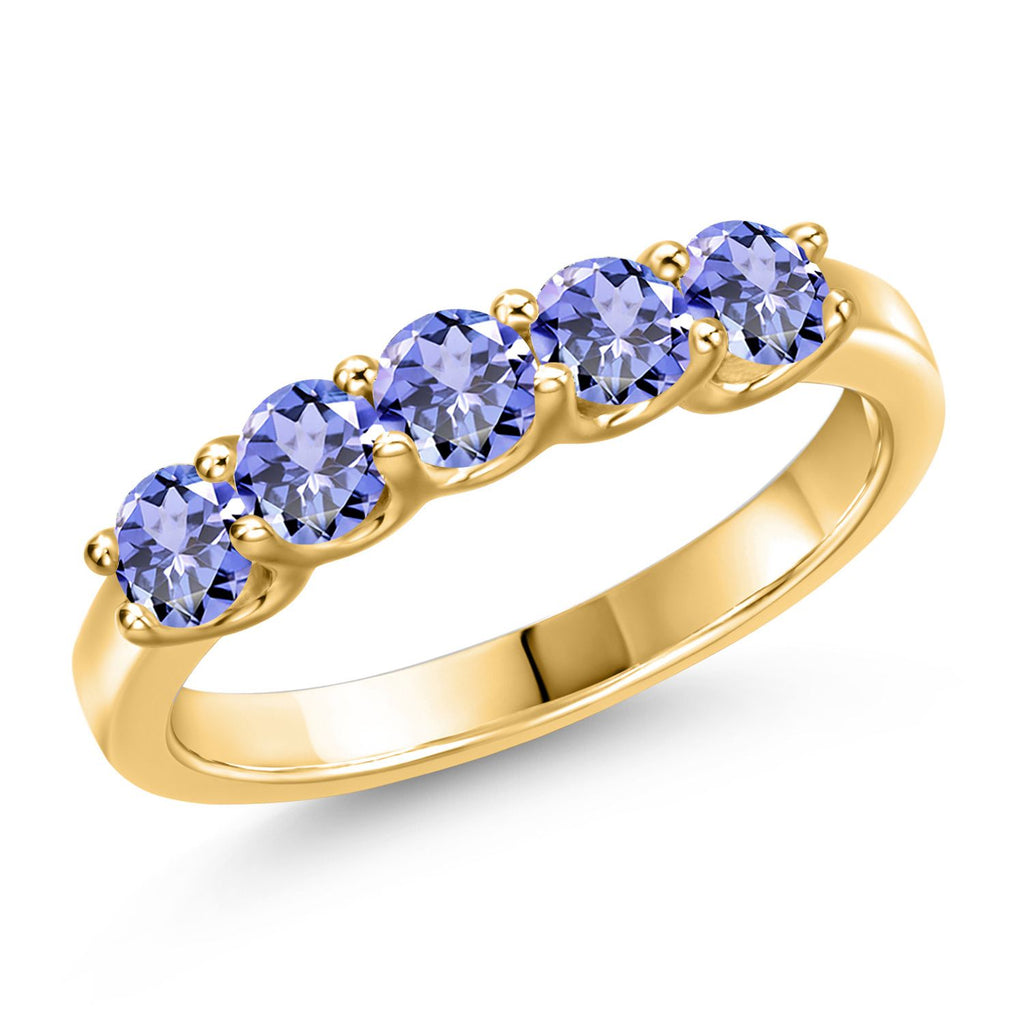 9_Ring in 925 Yellow Gold Plated Silver