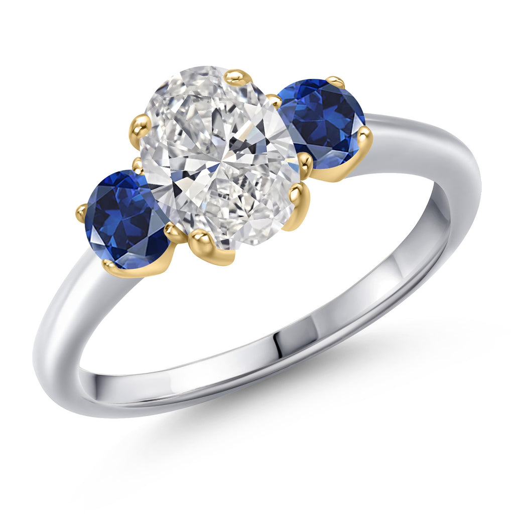 8_Ring in 10K Two Tone Gold