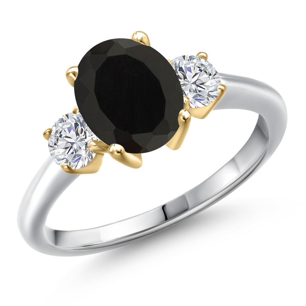 9_Ring in 10K Two Tone Gold