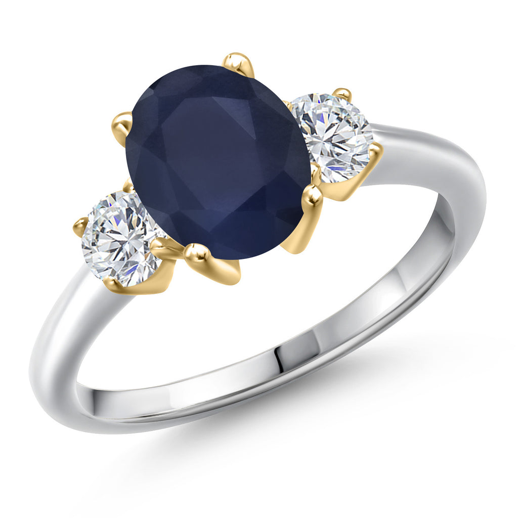 8_Ring in 10K Two Tone Gold