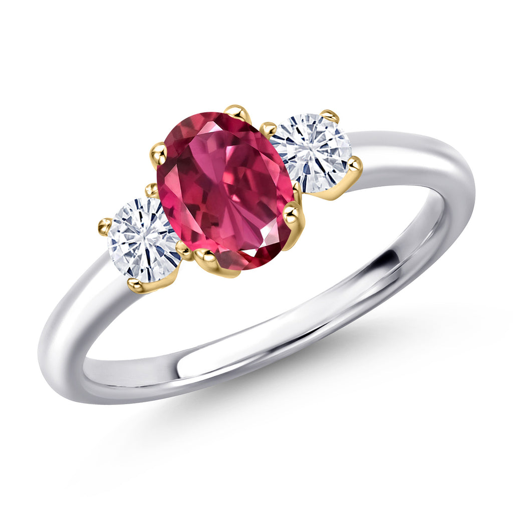 8_Ring in 10K Two Tone Gold