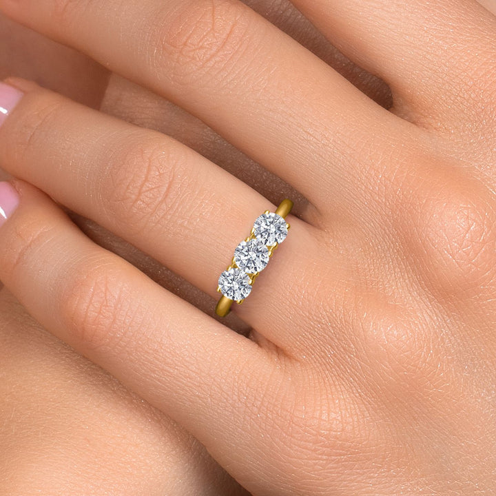 Ring in 10K Yellow Gold