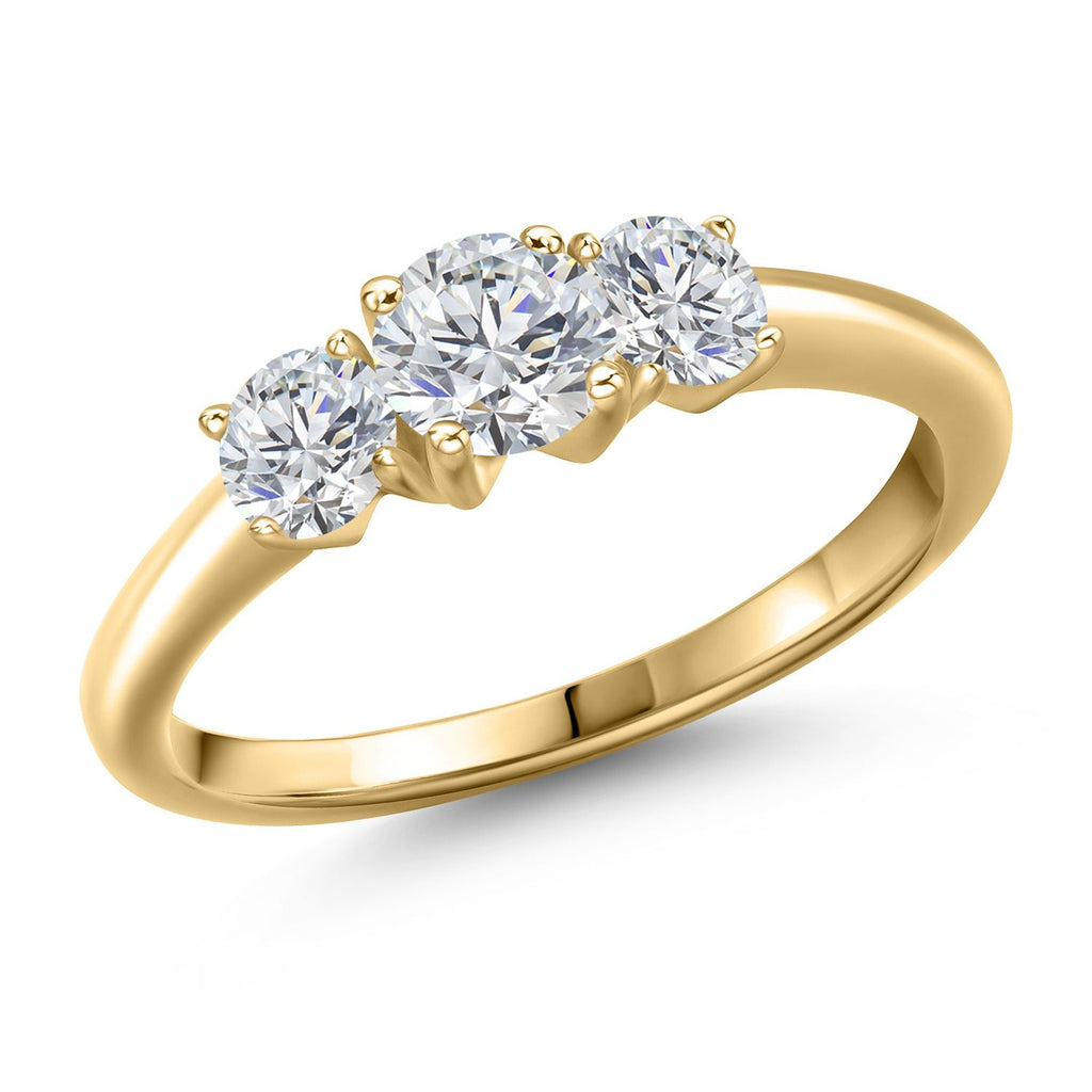8_Ring in 10K Yellow Gold